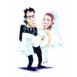 caricatura em casamento preço  Vargem Grande Paulista